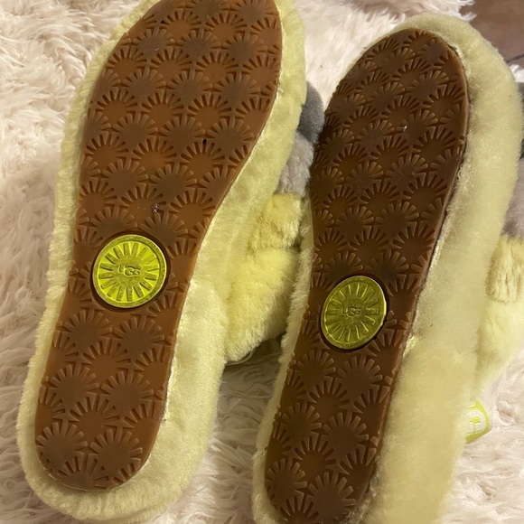 Ugg Fluff Yeah Genuine Shearling Slingback Sandal - Picture 6 of 7